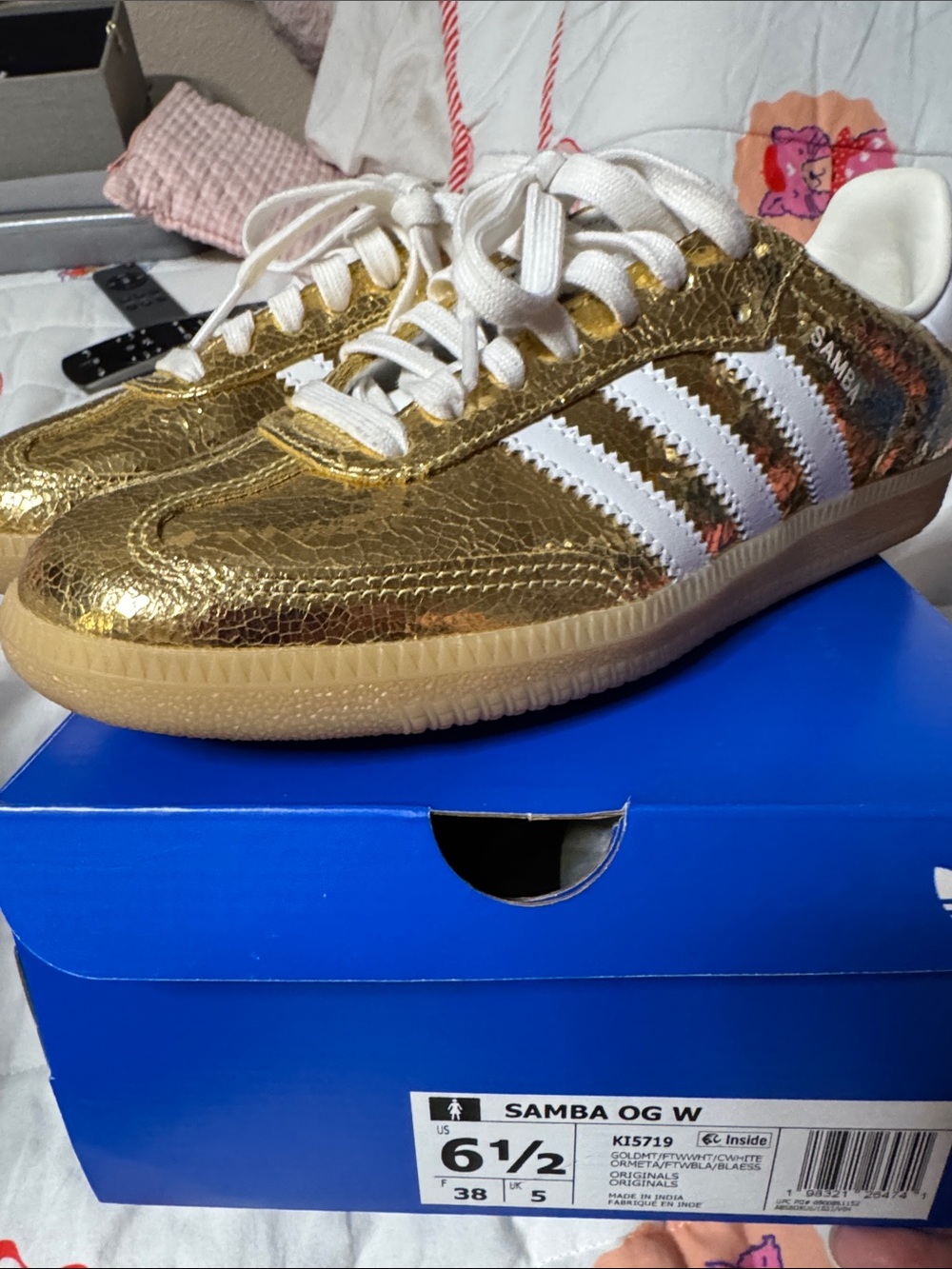 adidas  Samba og in Metallic